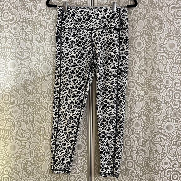 Zyia Active Leopard Leggings Large - Picture 1 of 5